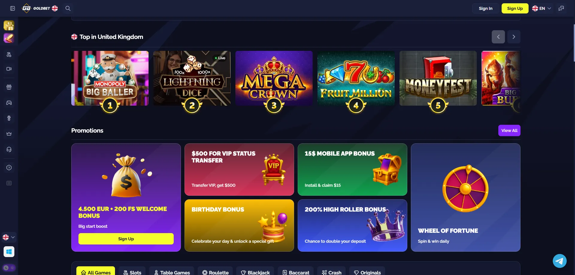 مراجعة Goldbet Casino في تونس 2026 &mdash; بونص وترخيص